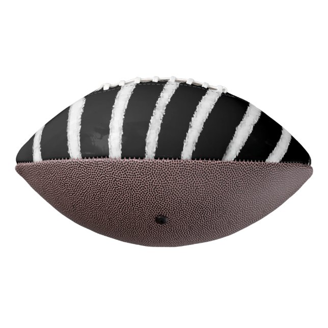 Zebra Print  Football (Rotated 270)