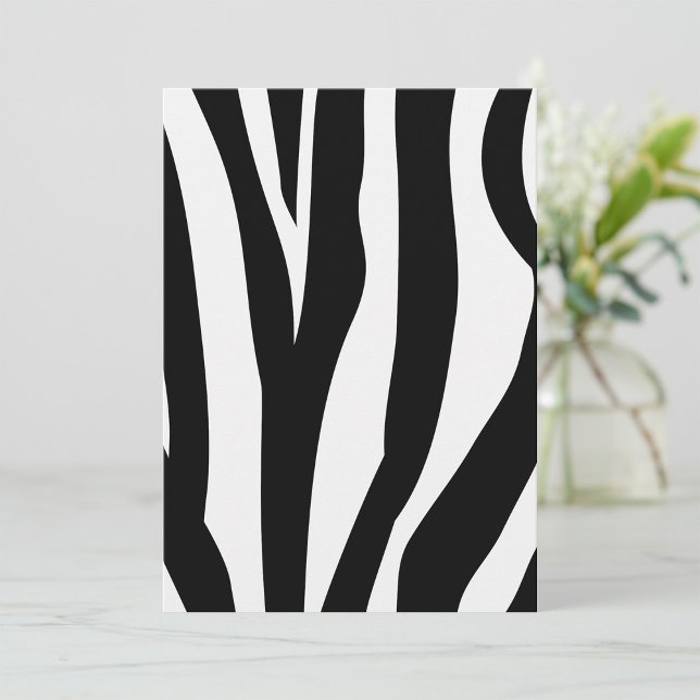 Zebra Print Invitations (Creator Uploaded)