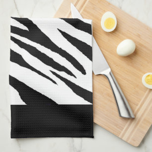 Zebra Print Kitchen Towel