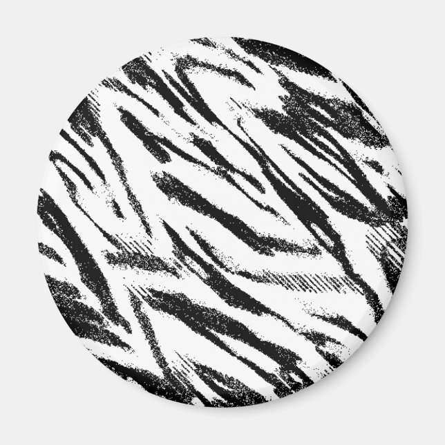 Zebra Print Magnet (Front)