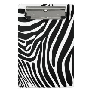 Zebra Print Mini Clipboard