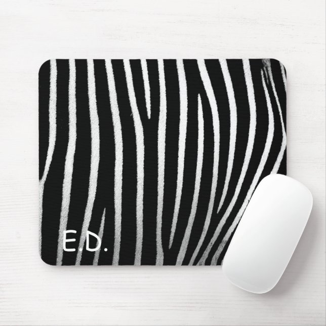 ZEBRA PRINT MOUSE PAD (With Mouse)