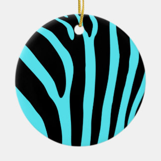 Zebra print ornament