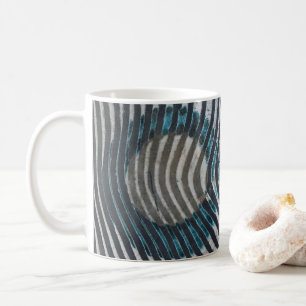 Zebra Print Pattern African Art Coffee Mug