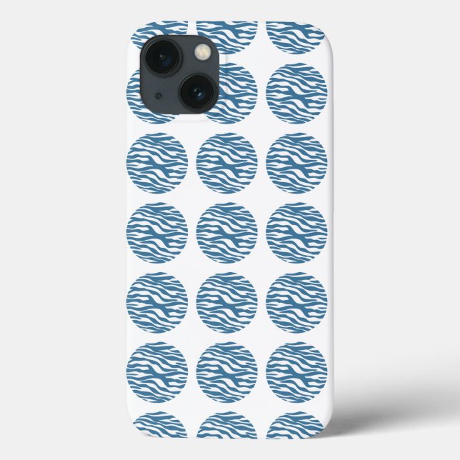 Zebra Print Polka Dots BT iPad Air Case (Back)