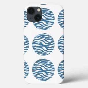 Zebra Print Polka Dots iPad BT Case