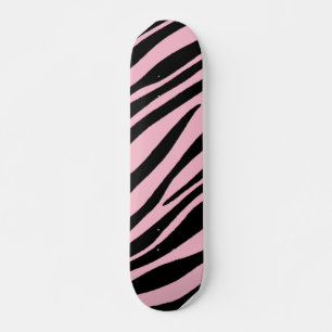Zebra Print Skateboard