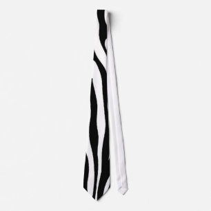 Zebra Print Tie