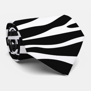 Zebra Print, Zebra Stripes, Black And White Tie