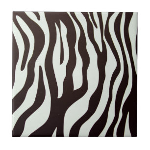 Zebra Prints Ceramic Tile