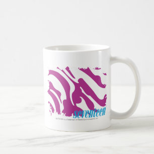 Zebra Purple 3 Coffee Mug