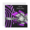 Zebra Purple Black Silver Bow Pearl Birthday 2