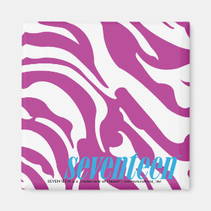 Zebra Purple Magnet