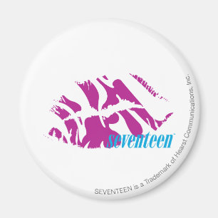 Zebra Purple Magnet