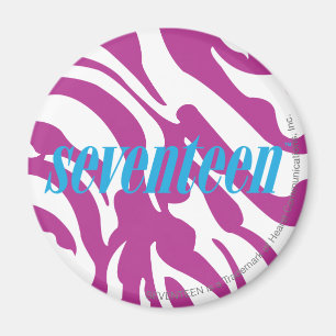 Zebra Purple Magnet