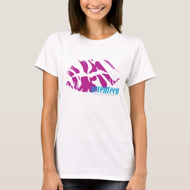 Zebra Purple T-Shirt (Front)