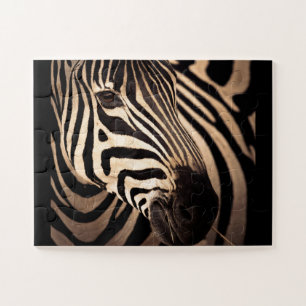 Zebra puzzle big pieces