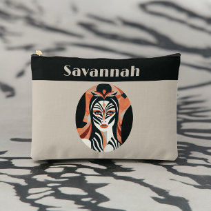 Zebra Queen Accessory Pouch