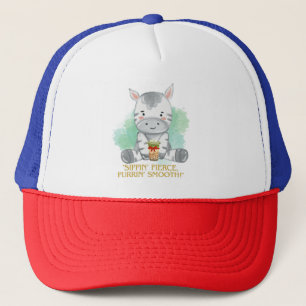 zebra quote cartoon drinking bobba tea trucker hat