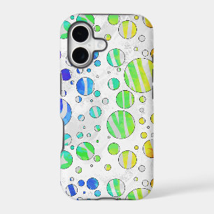 Zebra Rainbow and White Print