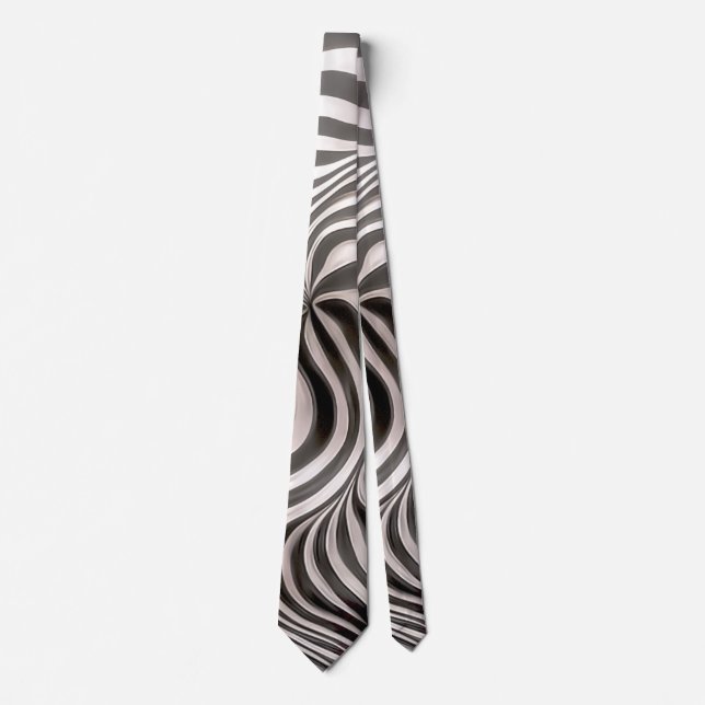 Zebra rock! tie (Front)