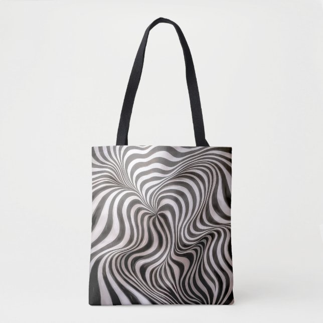 Zebra rock! tote bag (Front)