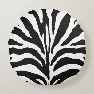 Zebra Round Cushion