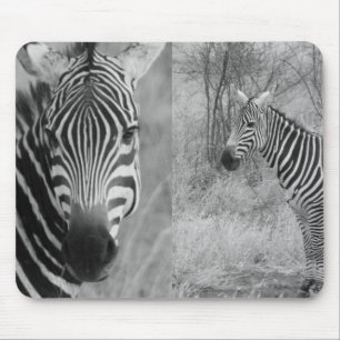 Zebra Safari Cute African Classy Stripes Mouse Pad