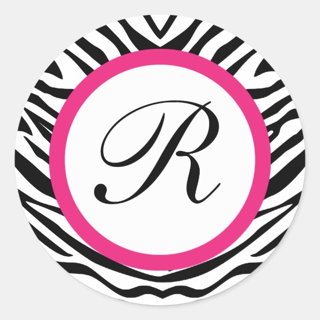 Zebra Seals - Round (Front)