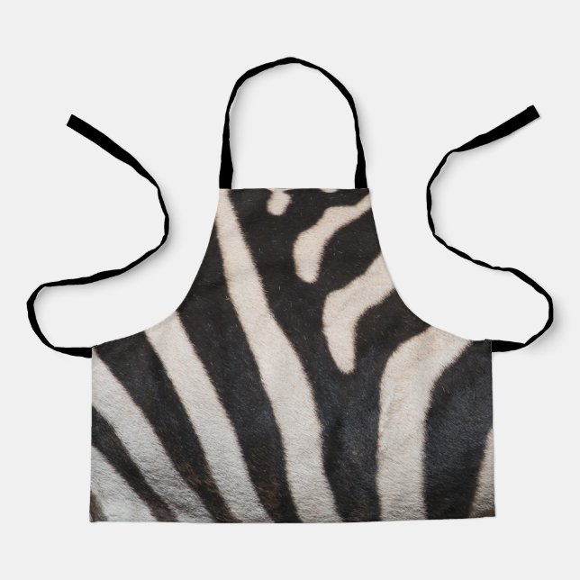 ZEBRA SKIN APRON (Front)