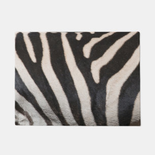 ZEBRA SKIN DOORMAT