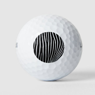 Zebra Skin Golf Balls