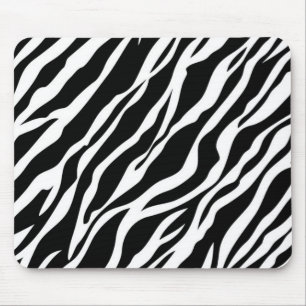 Zebra skin Mousepad