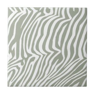 Zebra skin pattern ceramic tile