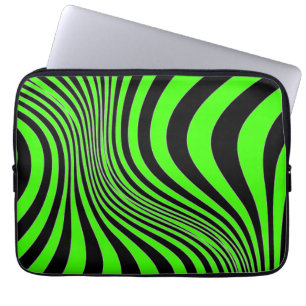 Zebra Skin Print Texture Pattern Laptop Sleeve
