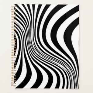 Zebra Skin Print Texture Pattern Planner