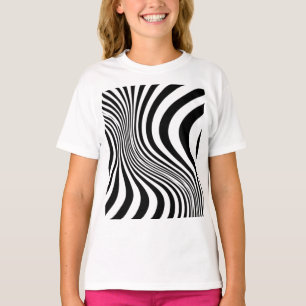 Zebra Skin Print Texture Pattern T-Shirt