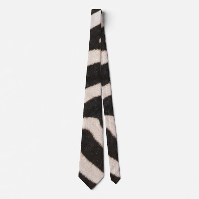 ZEBRA SKIN TIE (Front)