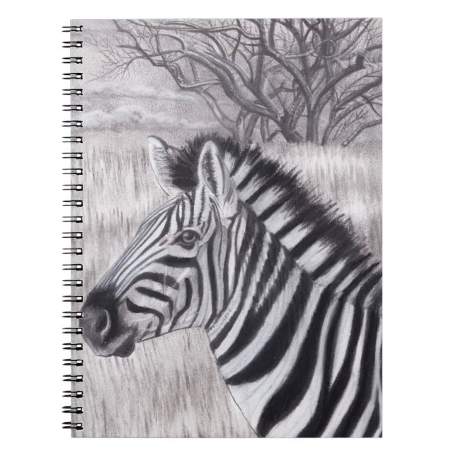 Zebra Spiral Notebook (Front)