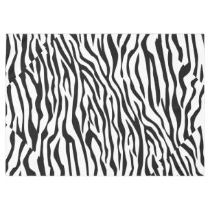 Zebra Spirit Design Pattern Decor Tablecloth