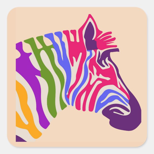 Zebra Sticker (Front)