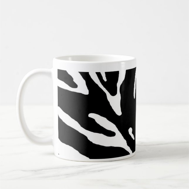 Zebra Stripe Mug (Left)