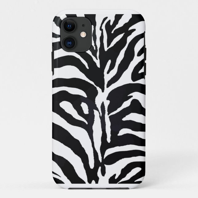 Zebra striped iphone cases (Back)