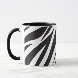 Zebra Striped Pattern Coffee Mug