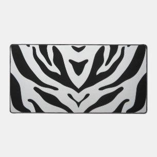 ZEBRA STRIPES ABSTRACT DESK MAT