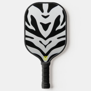 ZEBRA STRIPES ABSTRACT PICKLEBALL PADDLE