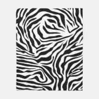 Zebra Stripes Black And White Wild Animal Print