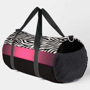 Zebra Stripes Duffle Bag