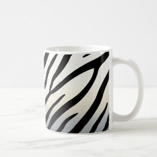 Zebra Stripes Exotic Animal Print Coffee Mug