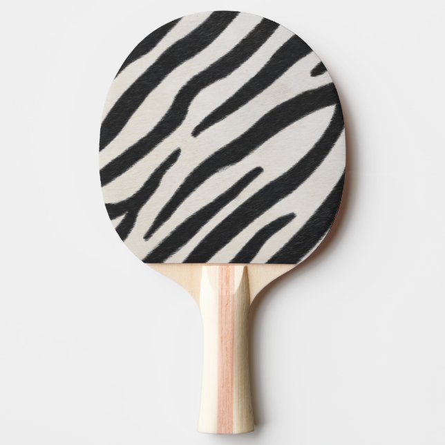 Zebra Stripes Exotic Animal Print  Ping Pong Paddle (Front)